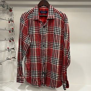 Tommy Bahama Long Sleeve Plaid Shirt. Men’s large